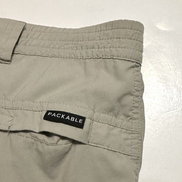 Columbia GRT Convertible Cargo Pants Men's Large 38x27 Tan Omni-Dry Hiking - Picture 15 of 16